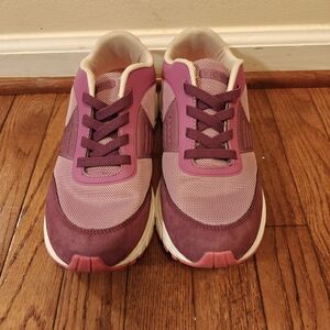 Purple and Pink Sneakers